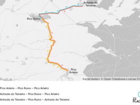 Our map of hiking trails