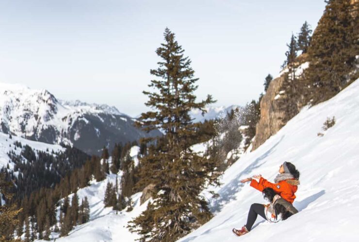 Winter holiday ski adventure in Silvretta Montavon