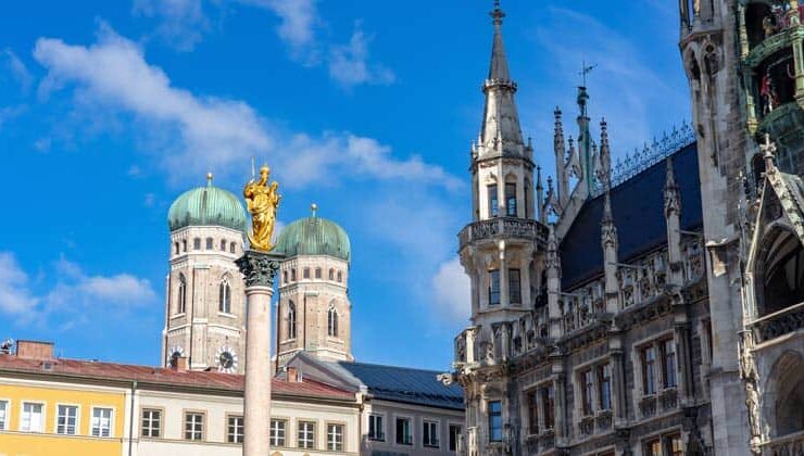 Marienplatz in Munich's Old Town