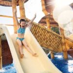 TUI SUNEO baby on a water slide